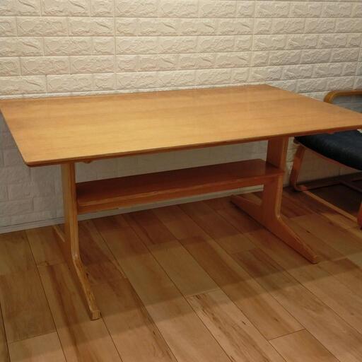決まりました★無印良品★お値下げ★リビングでもダイニングでもつかえるテーブル★
