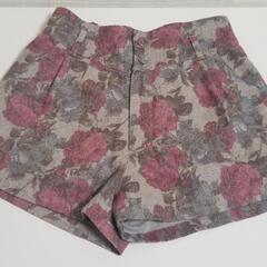 mysty woman　花柄コットンショートパンツ
