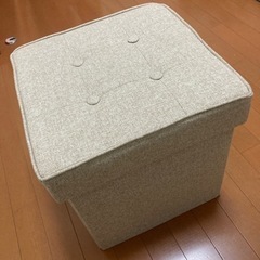 【2/6午前中受け渡し希望】収納スツールの画像