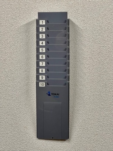 TOKAI タイムレコーダー 、タイムカードラック、タイムカード3点セット(送料込み)