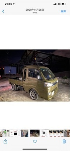 ハイゼットトラック　リップ　フェンダー　アイラインセット