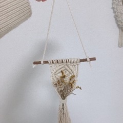 マクラメミニタペストリーの画像