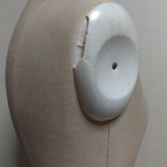 トルソー　女性用マネキン　布製　高さ調節ありの画像
