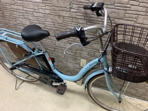 新生活応援SALE 東京23区配達無料　新基準　ブリヂストン　アシスタ　8.9Ah リチウム 電動自転車 中古26