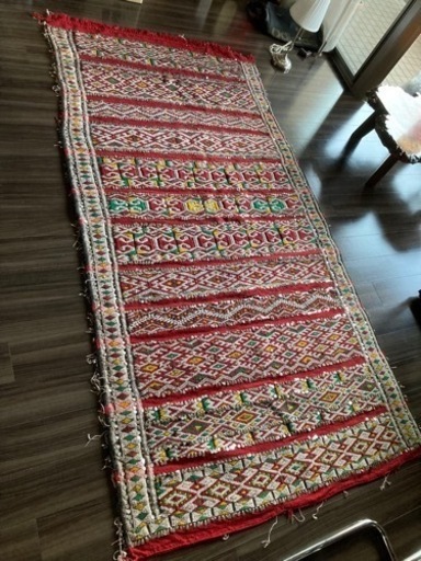 モロッコの手織り絨毯