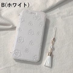 新品未使用　Marcydorn　ランダムフラワー手帳型iPhon...