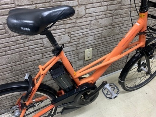 新生活応援SALE 東京23区配達無料　新基準 ヤマハ　パスシティX　8.7Ah リチウム 電動自転車 中古自転車　小径20