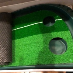 ゴルフ練習　Tabata タバタ 日本正規品　2way パターマット　パター練習　ゴルフパター練習用品の画像