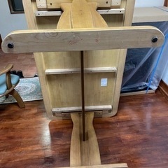 【 食卓テーブル椅子４脚セット 】の画像