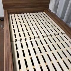 LOWYA  ロウヤ  すのこ  ベッドフレーム  ローベッド  シングル  希望者にはマットレスもの画像