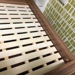 LOWYA  ロウヤ  すのこ  ベッドフレーム  ローベッド  シングル  希望者にはマットレスもの画像