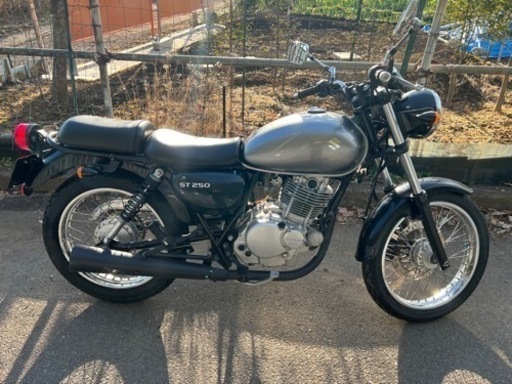 相模原市　スズキ　ST250 セル1発始動　