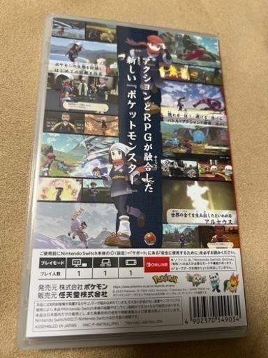 ポケモン　レジェンズ　アルセウス