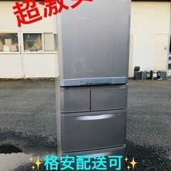 ②ET1379番⭐️ 420L⭐️三菱ノンフロン冷凍冷蔵庫⭐️