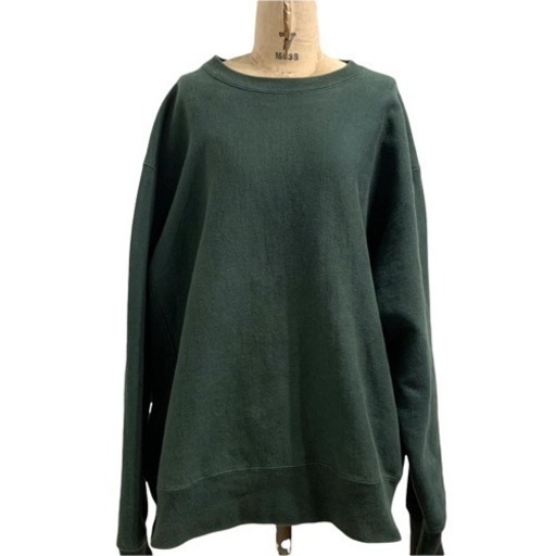 champion reverse weave チャンピオン リバースウィーブ  スウェットトレーナー ダークグリーン XLサイズ