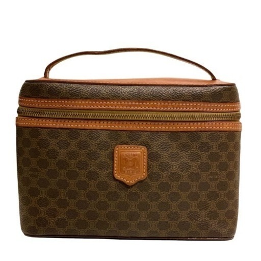 CELINE セリーヌ マカダム 柄 バニティバッグ バニティ バニティーバッグ ポーチ 化粧ポーチ 18637502 MC96