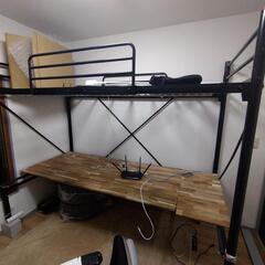 美品 ロフトベッド 組み立て式 損傷なし の画像