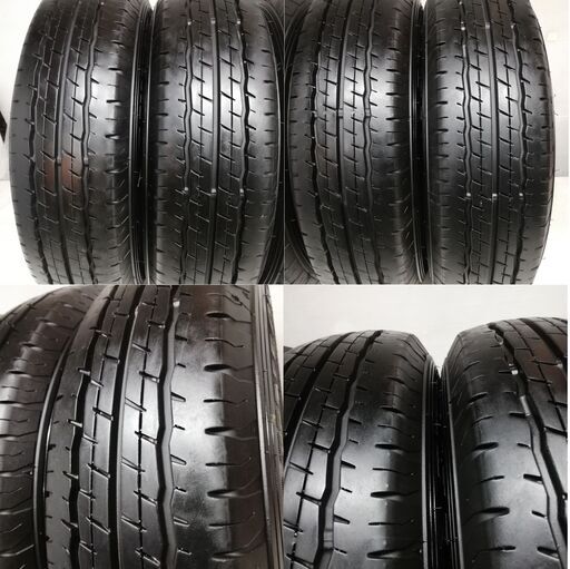 ＜ノーマル＆ホイール 4本＞ 155/80R14 ダンロップ SP175L 2016年製 85% 14X5J トヨタ純正 4H -100 サクシード   ～横浜市旭区 ズーラシア近く～