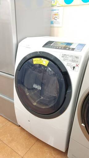 ?ビッグドラム?HITACHI ドラム式 洗濯乾燥機 10/6kg BD-SG100B 日立 乾燥機 10kg ドラム洗濯機