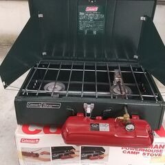 コールマン 413HパワーハウスツーバーナーANDシステムスタンド