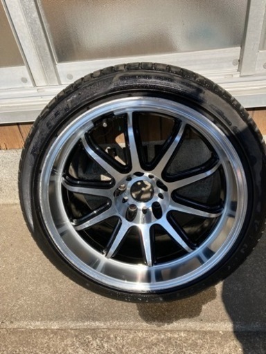 5次元　ファイアーボールRR 18インチ 9.5j１本