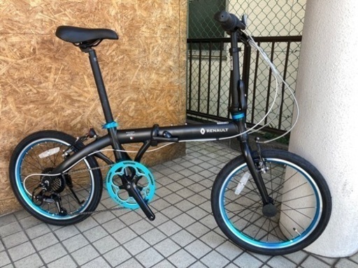 RENAULT ルノー LIGHT10 ７S 20inc マットブラック  軽量折畳み自転車 ミニベロ