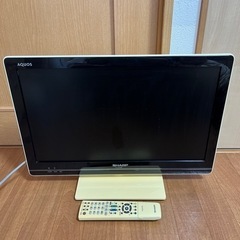SHARP LC-22K5 22V 2011年製 テレビ 無料引渡しの画像