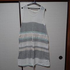アズノウアズ ノースリーブニットワンピース