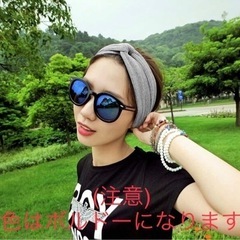 新品未使用　LINOFLE　カラーヘアバンド　ボルドーの画像