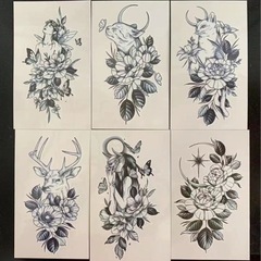 激安   16枚　刺青　タトゥーシール   の画像