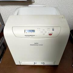 (取引中)カラーページプリンター nec multiwriter...