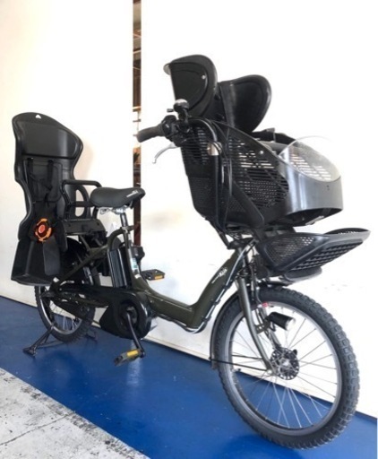 関東全域送料無料 保証付き 電動自転車　ヤマハ　パスキッスミニ　20インチ 8.7ah デジタル 3人乗り