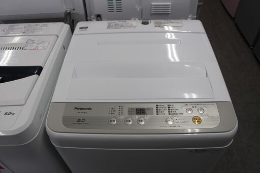 ★特別価格 美品！19年製 ★Panasonic パナソニック 全自動洗濯機 (NA-F50B12) 5㎏ 19年製★大田区、品川区 配送・設置無料★店頭取引歓迎