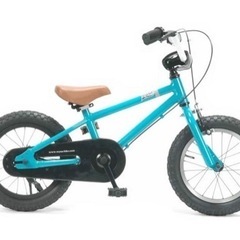 【売却済み】子供用自転車 14インチ ＢＭＸ アルミフレーム 軽量 おしゃれ 自転車 ジュニア 幼稚園児 未就学児 青 Wynn-14の画像
