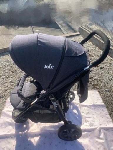 joie ベビーカー　ライトトラックス　3輪　デニム　お値下げしました