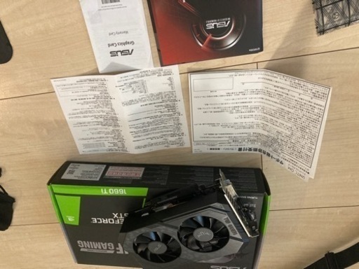 グラボ　ASUS TUF-GTX1660TI-6G-EVO-GAMING