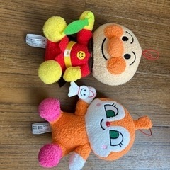 アンパンマンとドキンちゃんぬいぐるみ