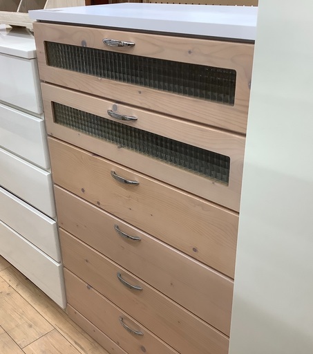 チェスト 6段引き出し ☆ 中村敬木工 株)中村敬木工 70チェスト6段