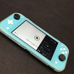 美品 ケース付 switch lite 本体 ターコイズ スイッチライトの画像