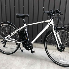 新車?スポーツタイプ電動アシスト自転車 クロスバイク 通勤通学に? evol