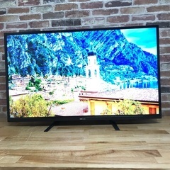 即日受渡❣️２年前購入43型4Kモニター25000円