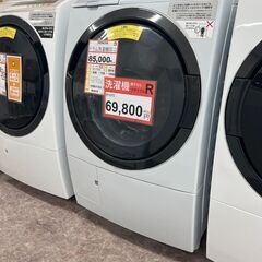 お値引き洗濯機が続々❕洗濯機探すなら「リサイクルR」❕ 11kg 洗濯乾燥機❕ ￥15,200引き❕　R1075