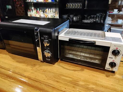 【中古】電子レンジ、トースター、電子ケトルセット