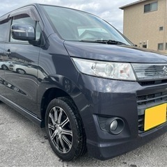 スズキ　ワゴンRスティングレー　車　バイク　　　　