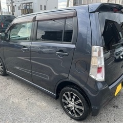 スズキ　ワゴンRスティングレー　車　バイク　　　　の画像