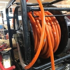 【中古】エアーホース ホースリール
