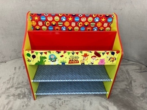 おもちゃ収納ラック　トイストーリー　TOYSTORY 絵本　子供用