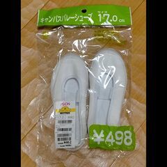 （交渉中）新品キャンバスバレーシューズ 17.0cm(幼稚園サイズ)