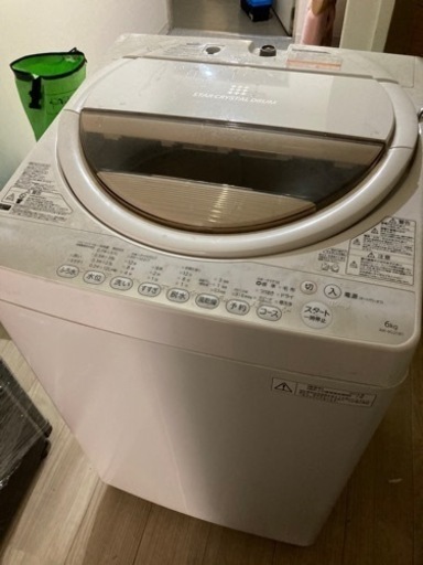 Toshiba 6kg 洗濯機