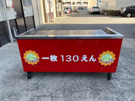 業務用　鉄板焼き　グリドル　グリラー　キャスター付き台付　屋台　出店　お好み焼き　焼きそば